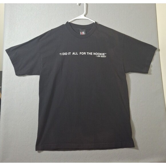 Vintage 1999 Limp Bizkit I Did It All For The Nookie T-Shirt Giant Tag X Large - Picture 1 of 7